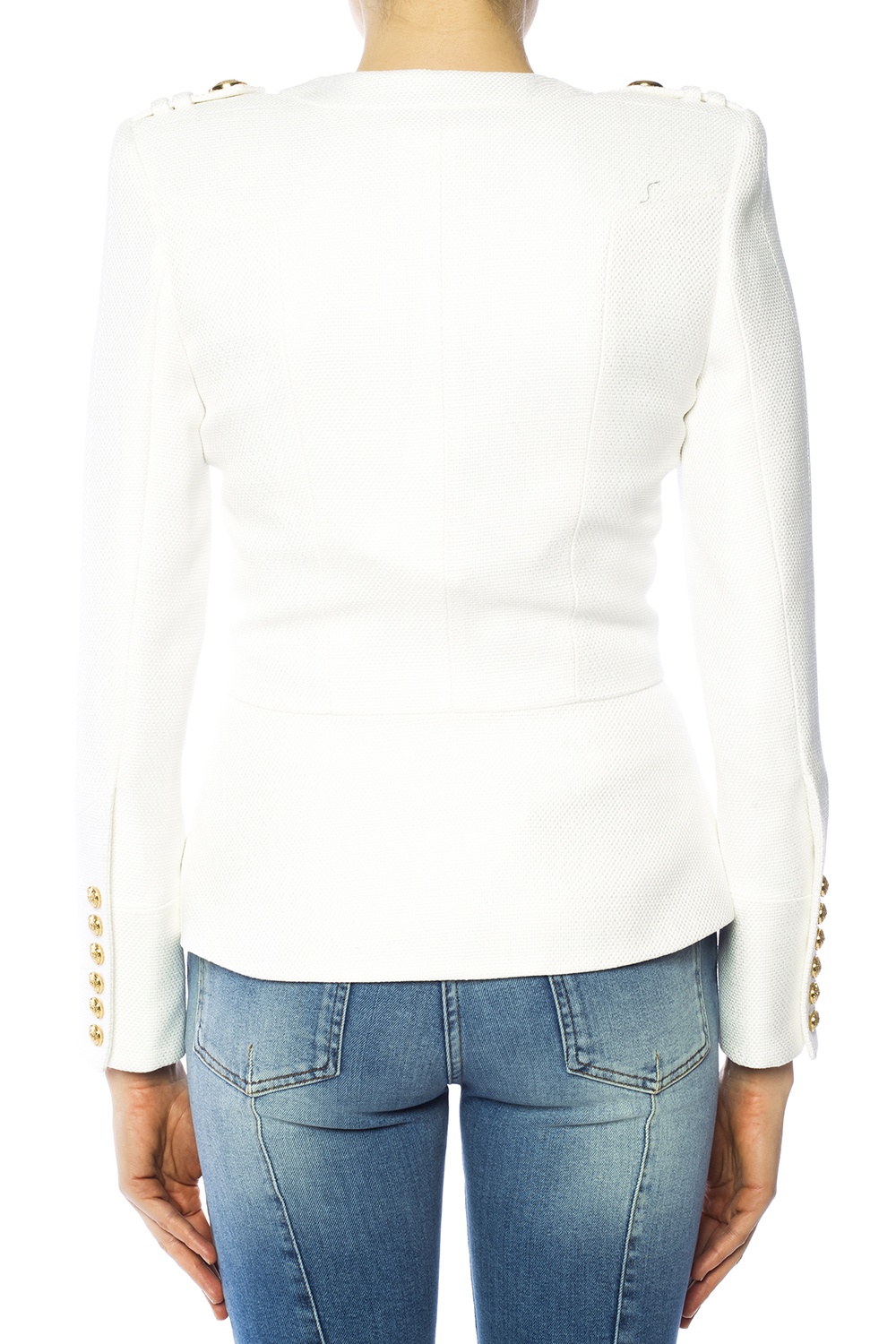 Balmain jacket discount with epaulettes